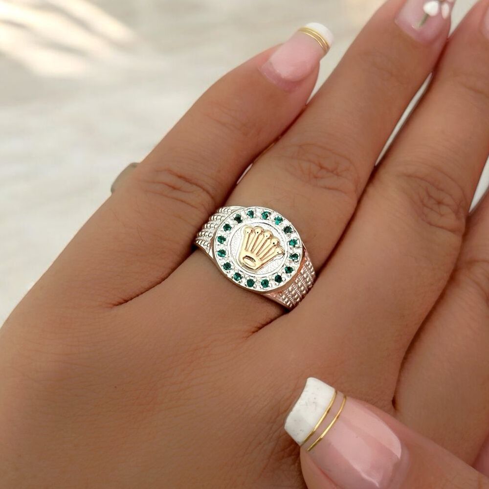 Anillo en plata Luxu