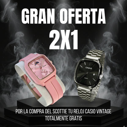 RELOJ SCOTTIE FASE LUNAR + RELOJ VINTAGE
