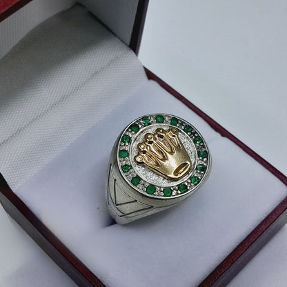 Anillo en plata Luxu