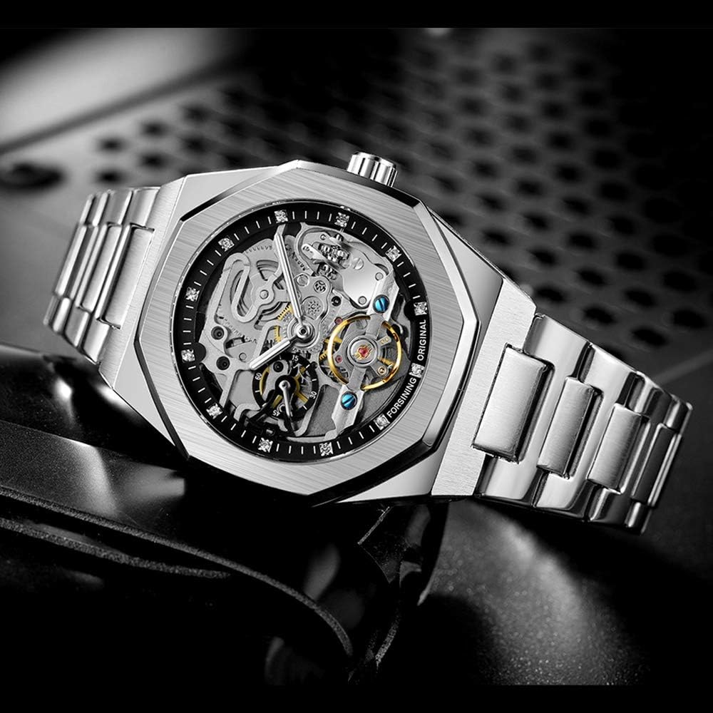 RELOJ FORSINING DIAMOND SKELETON AUTOMÁTICO - P