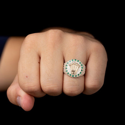 Anillo en plata Luxu