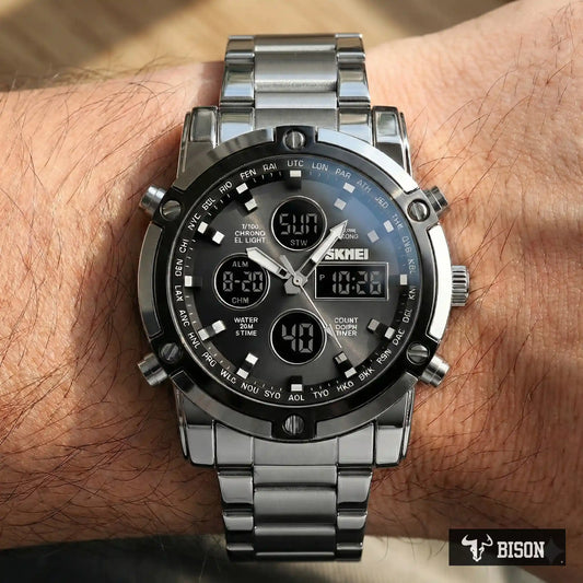 RELOJ SKMEI 1389 - PLATA