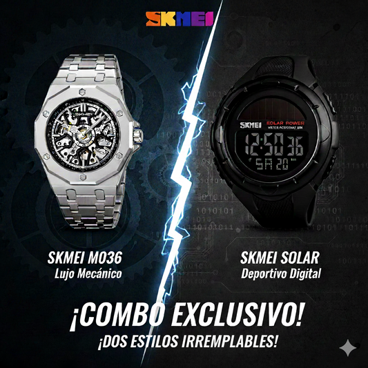 SKMEI M036 Y SKMEI SOLAR