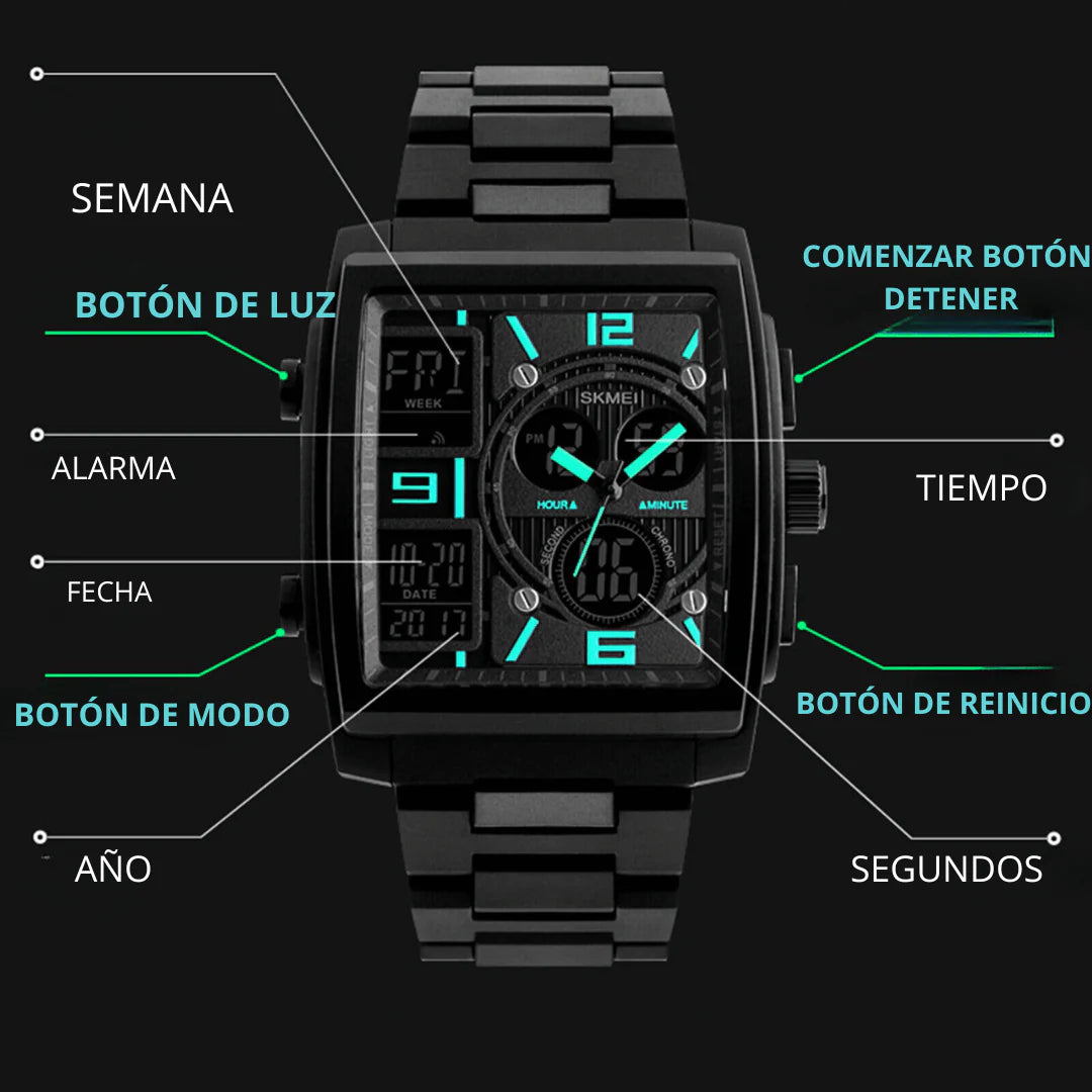 RELOJ SKMEI 1274 NEGRO