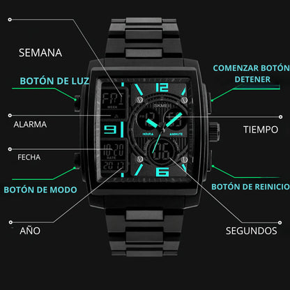 RELOJ SKMEI 1274 NEGRO