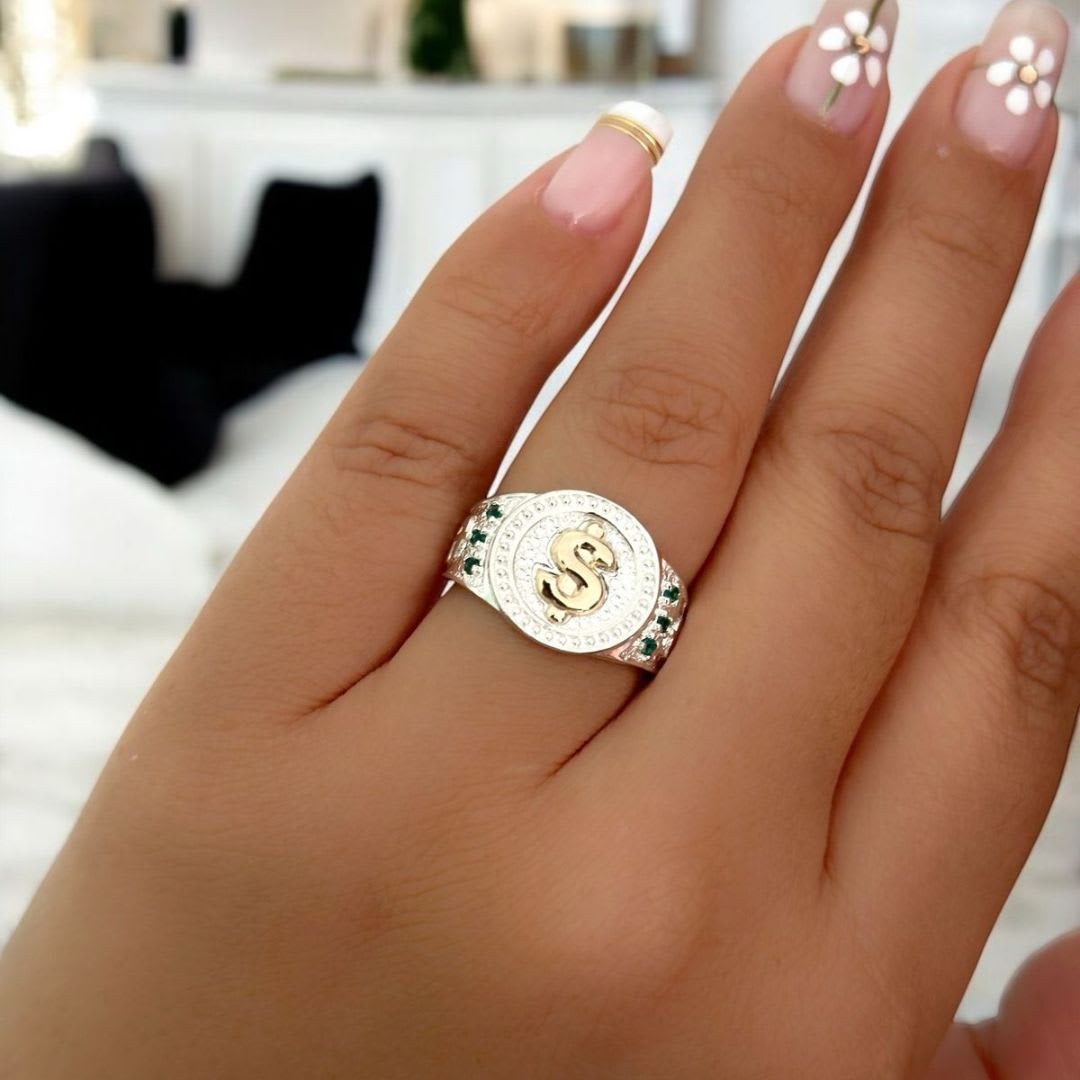 Anillo en plata Dolar