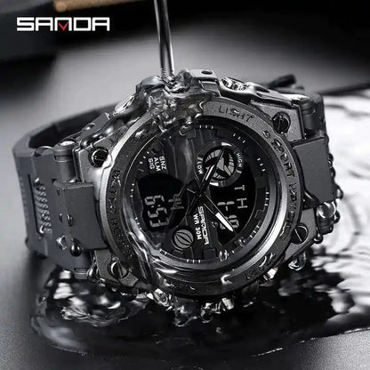 RELOJ SANDA 739 NEGRO - PV
