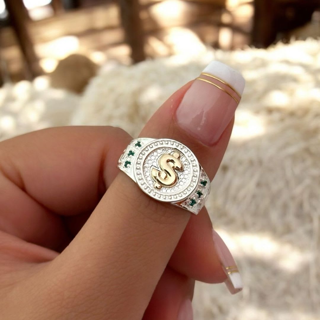 Anillo en plata Dolar