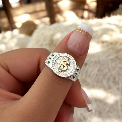 Anillo en plata Dolar