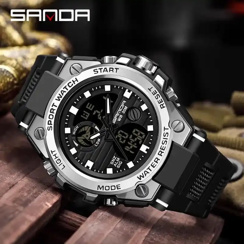 RELOJ SANDA 739 NEGRO - PV
